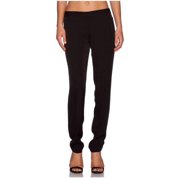 Theory Pants - Theory Termin Silk Pants Black S
